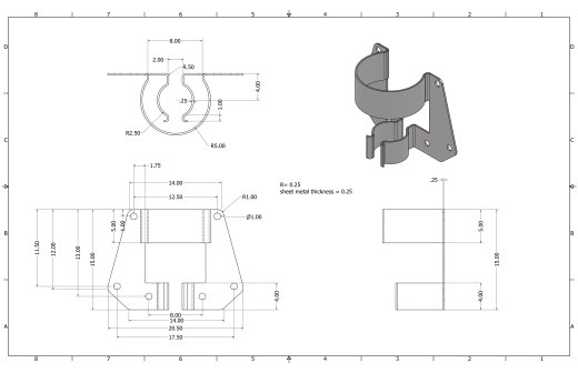 直角方管展开缩略图