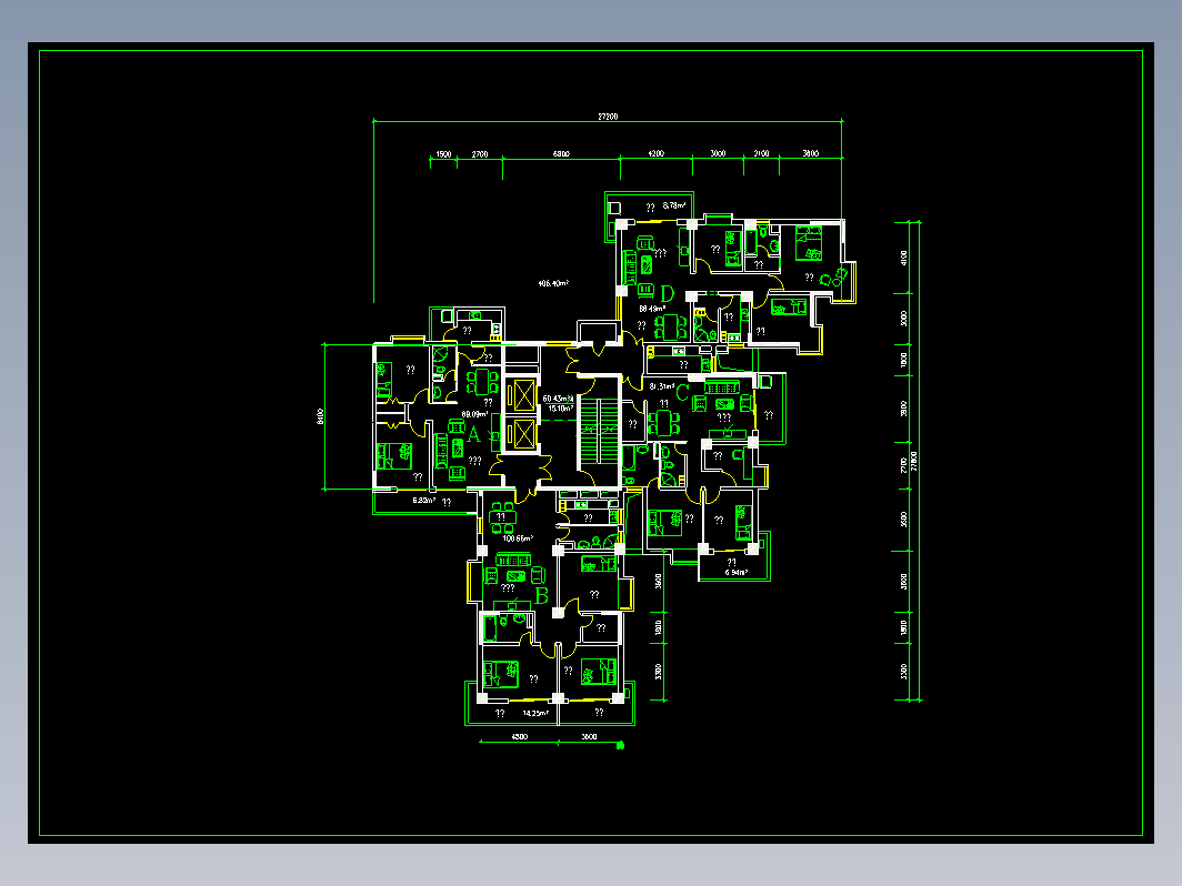 别墅住宅平面图