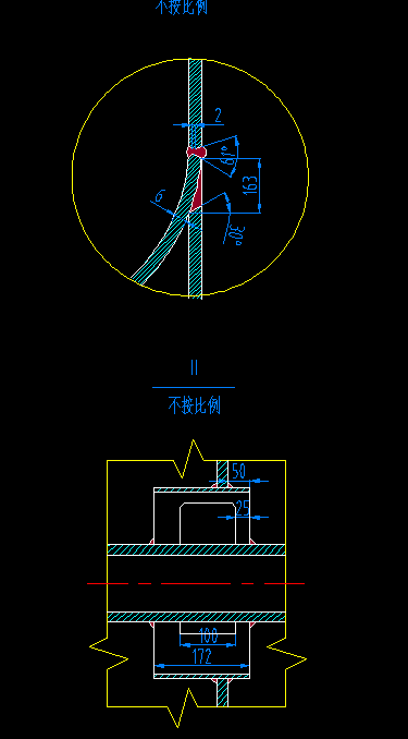 填料塔吸收塔装配图