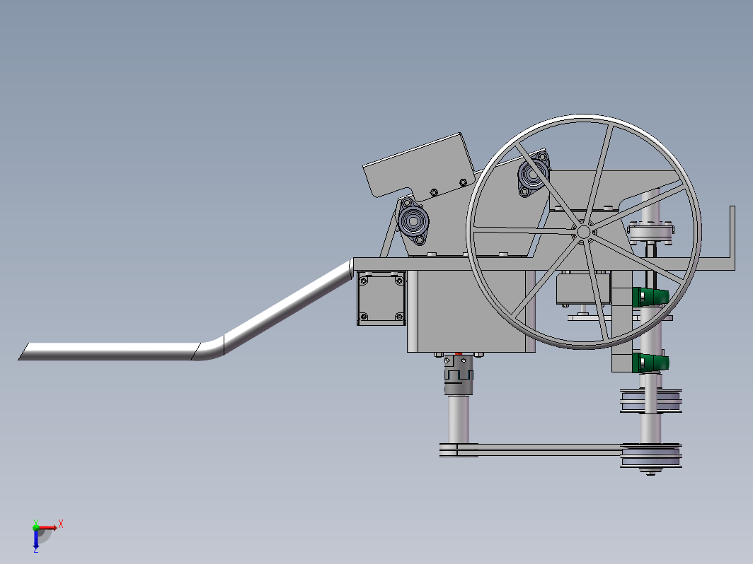 茶树修剪机（三维+CAD+视频）