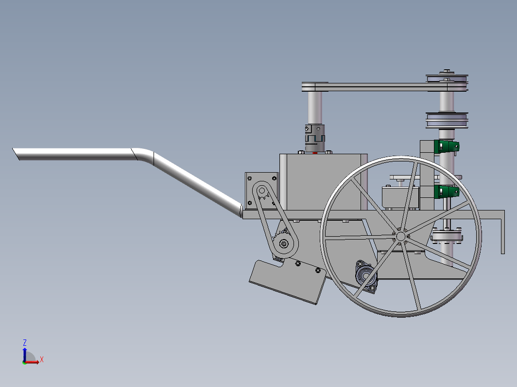 茶树修剪机（三维+CAD+视频）