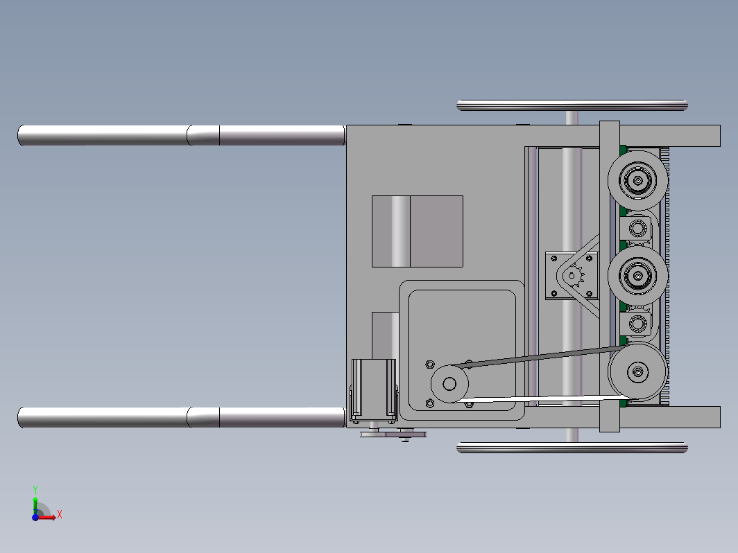 茶树修剪机（三维+CAD+视频）