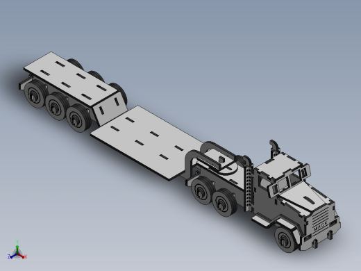 MT-Semi Lowboy木制玩具缩略图