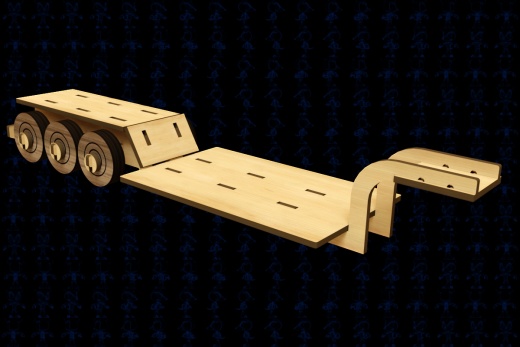 MT-Semi Lowboy木制玩具缩略图
