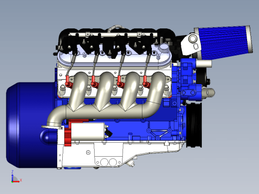 CHEVY LS3 发动机模型缩略图