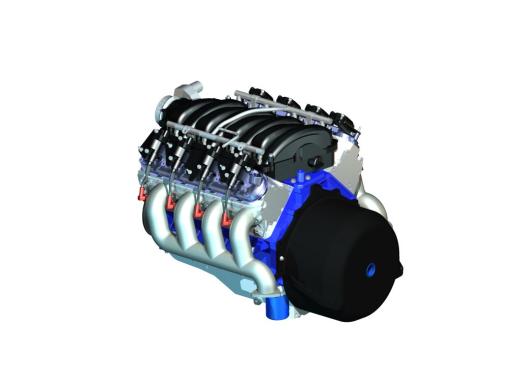CHEVY LS3 发动机模型缩略图