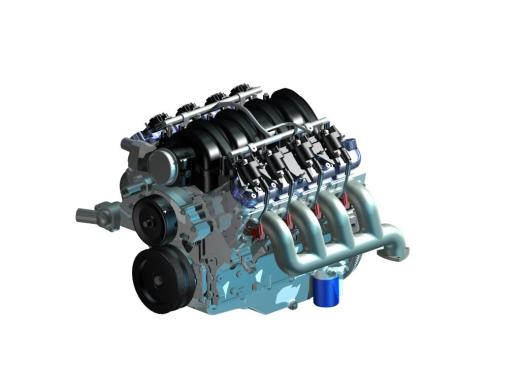 CHEVY LS3 发动机模型缩略图