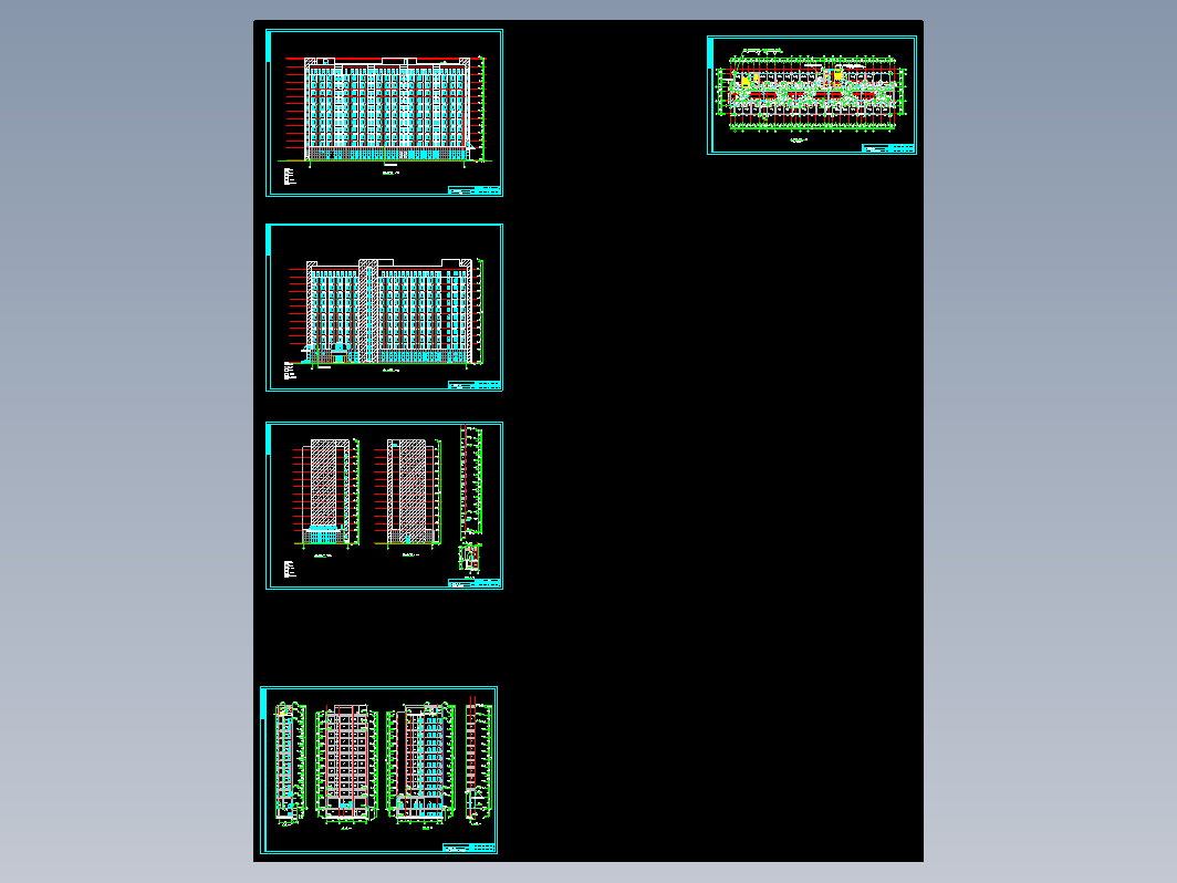 某学校教学楼建筑图