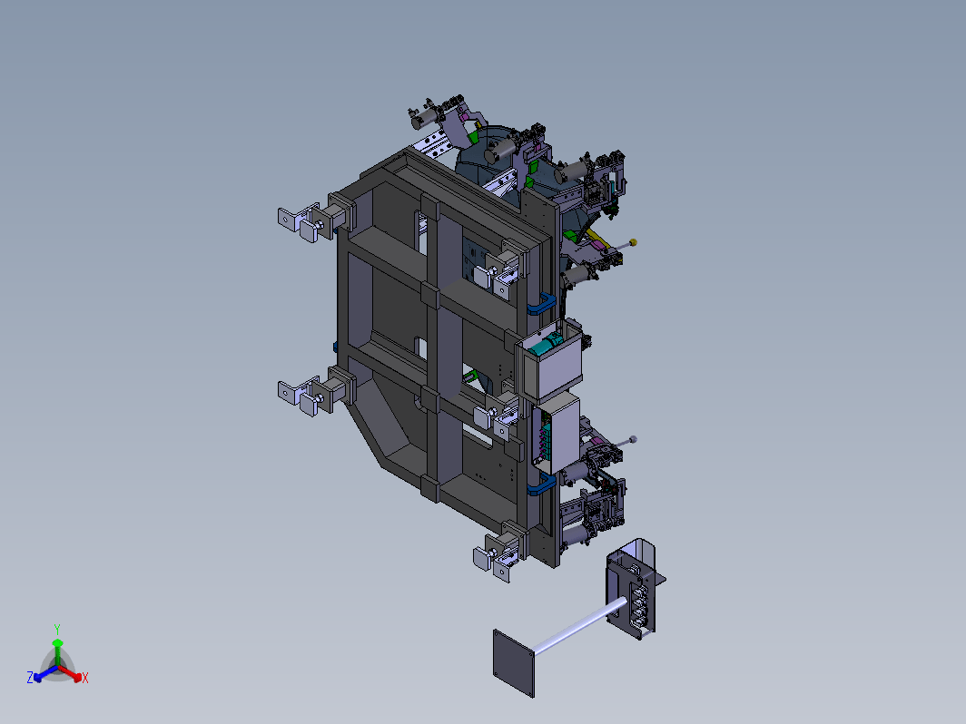 顶盖焊接夹具