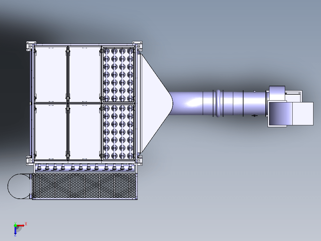 250CMM大型工业集尘器