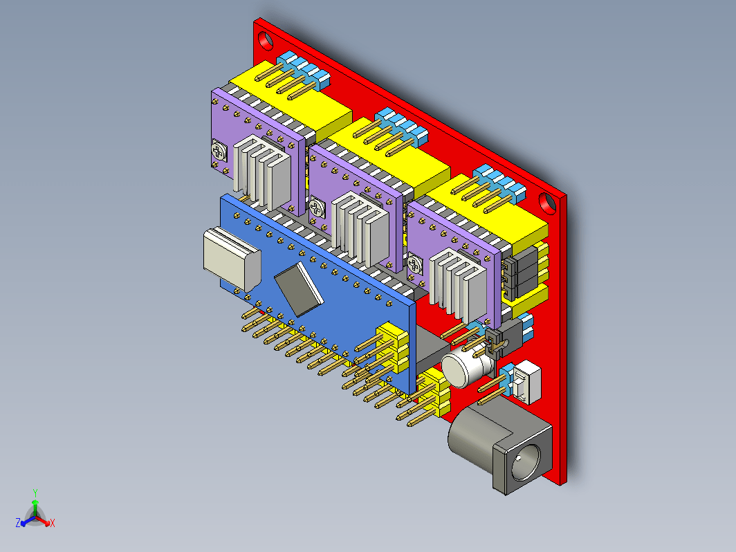 Arduino Nano 3轴CNC扩展板