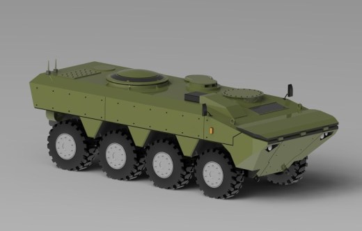 SuperAV 装甲运兵车