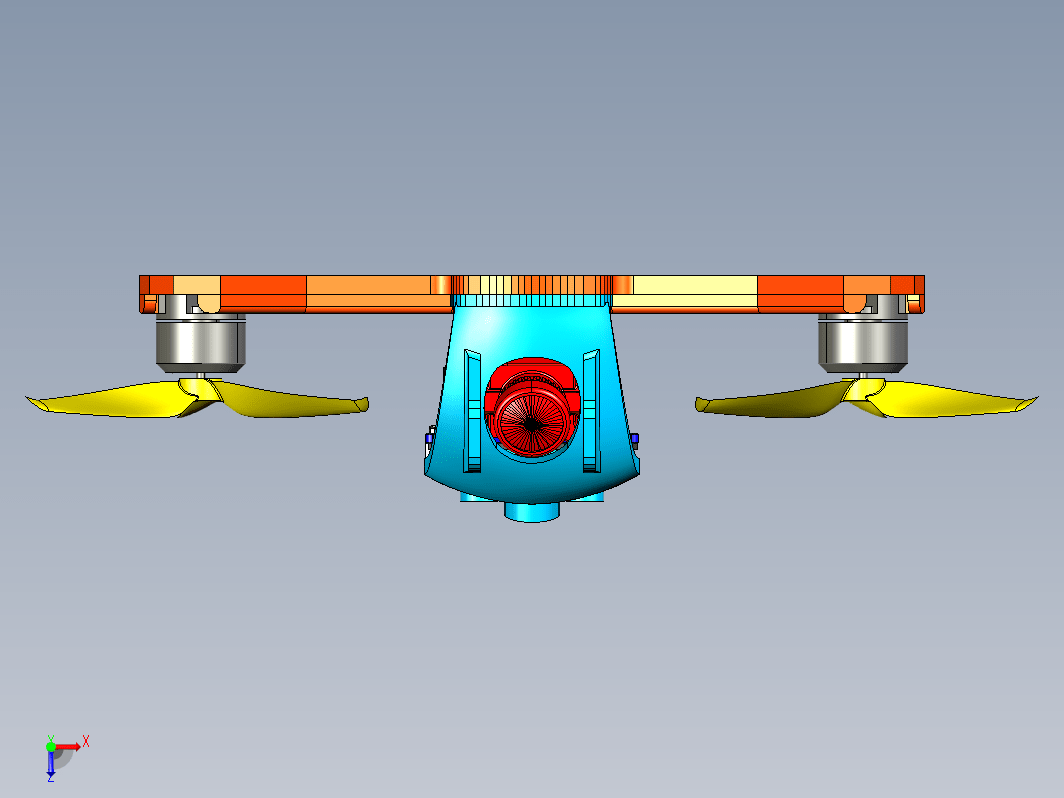 140 Copter HDZero四轴飞行器造型