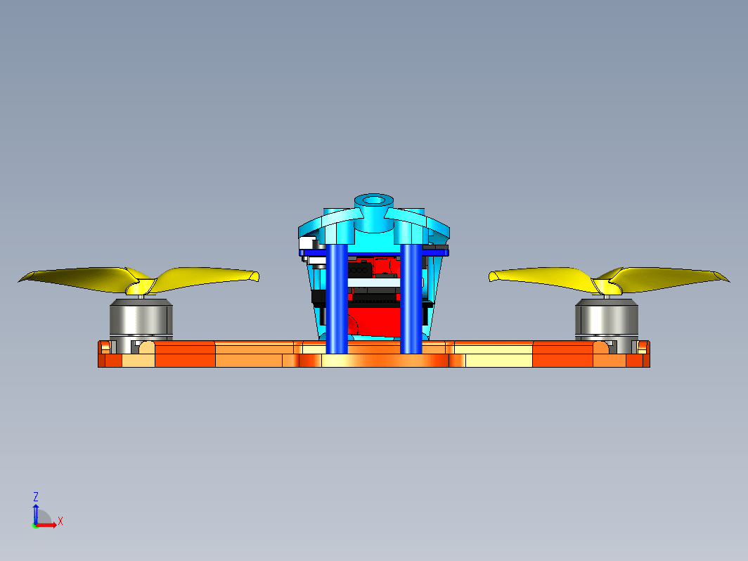 140 Copter HDZero四轴飞行器造型