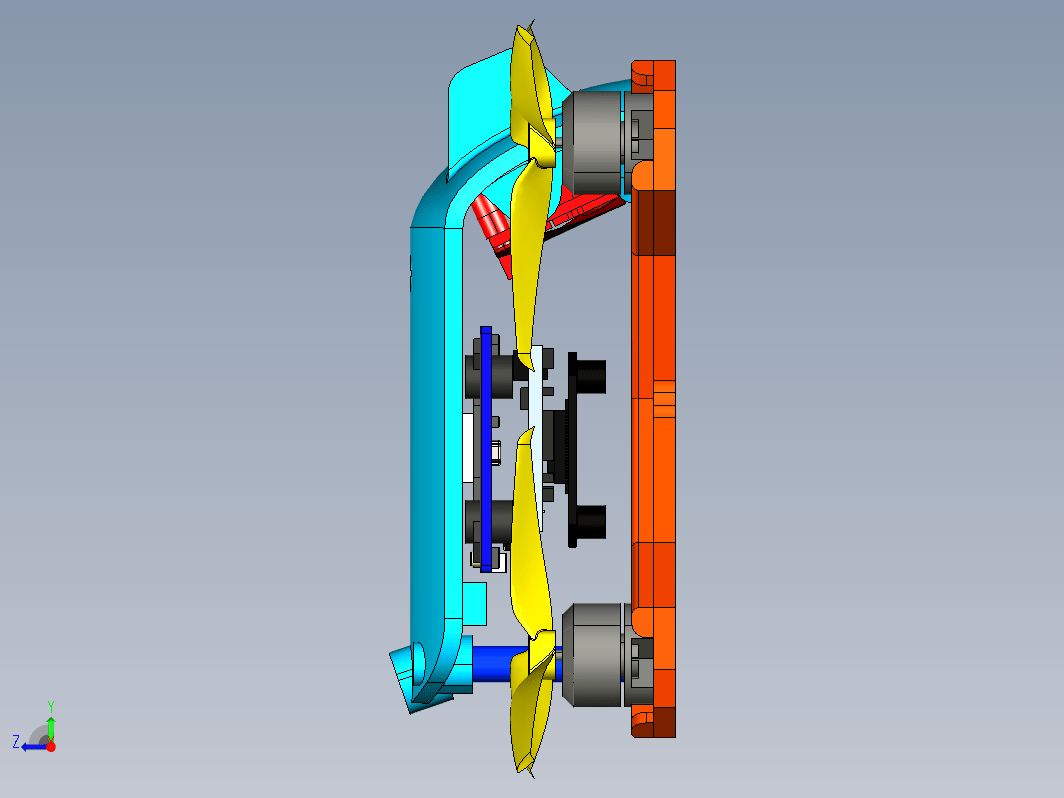 140 Copter HDZero四轴飞行器造型