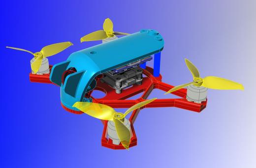 140 Copter HDZero四轴飞行器造型缩略图