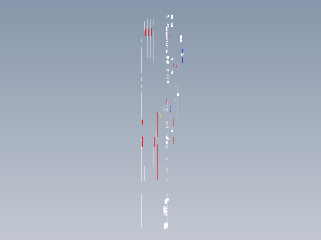 聚合釜液压系统图