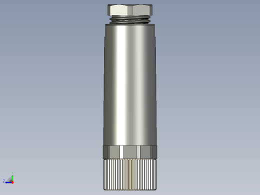 M8传感插连接器直型母插4芯缩略图