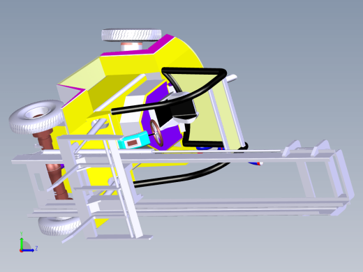 62 叉车 CATIA stp缩略图