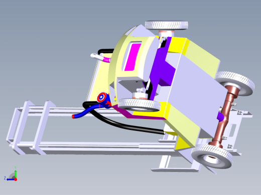 62 叉车 CATIA stp缩略图