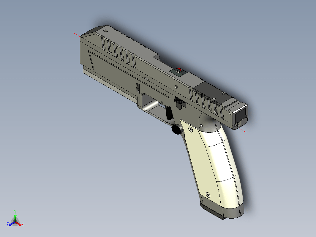 玩具手枪原型