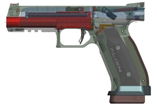 玩具手枪原型