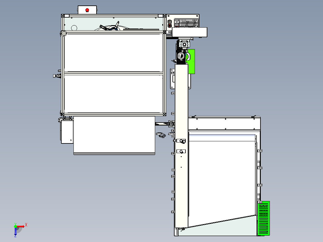 轴承前转导入自动压装机3D图纸(全自动轮毂轴承 卡簧上料)