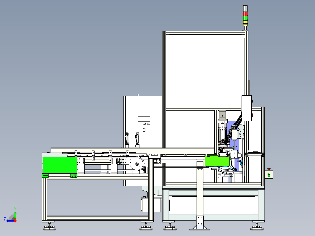 轴承前转导入自动压装机3D图纸(全自动轮毂轴承 卡簧上料)