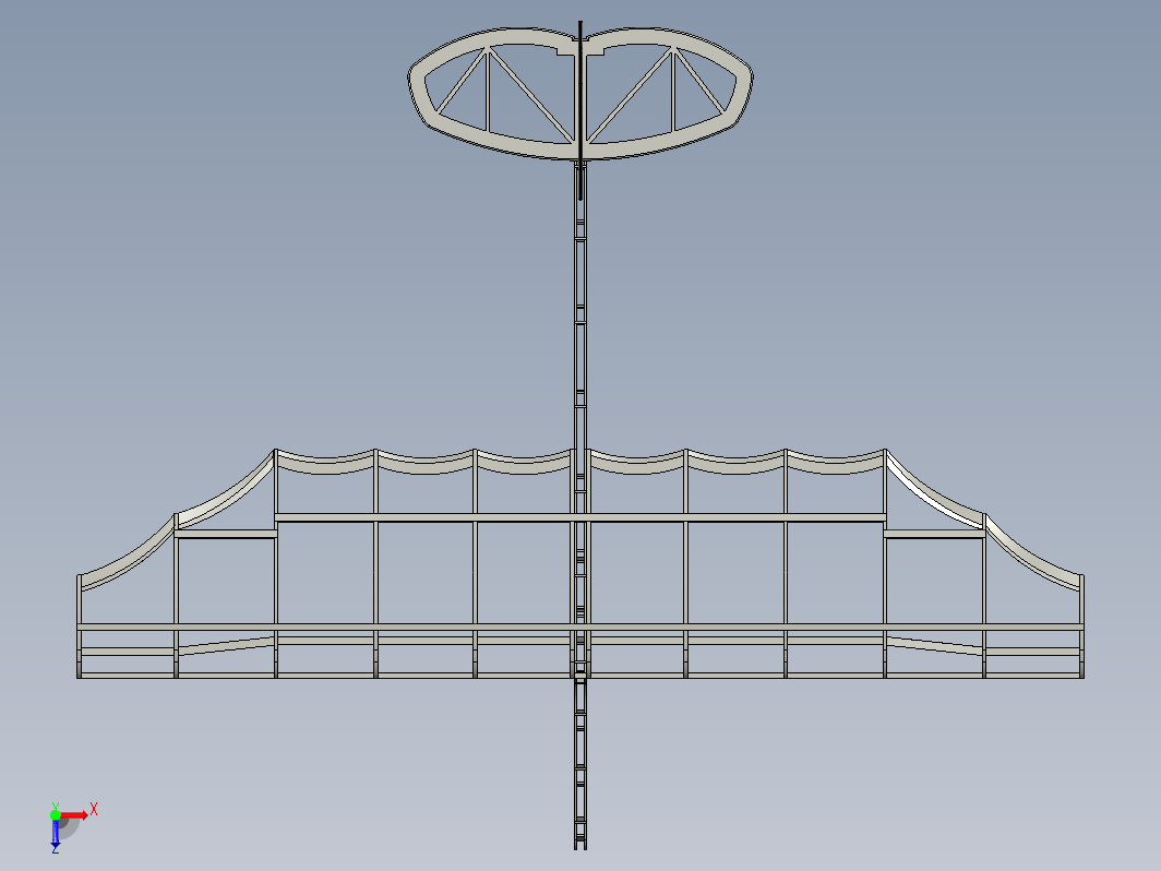 简易滑翔机结构 Glider Model