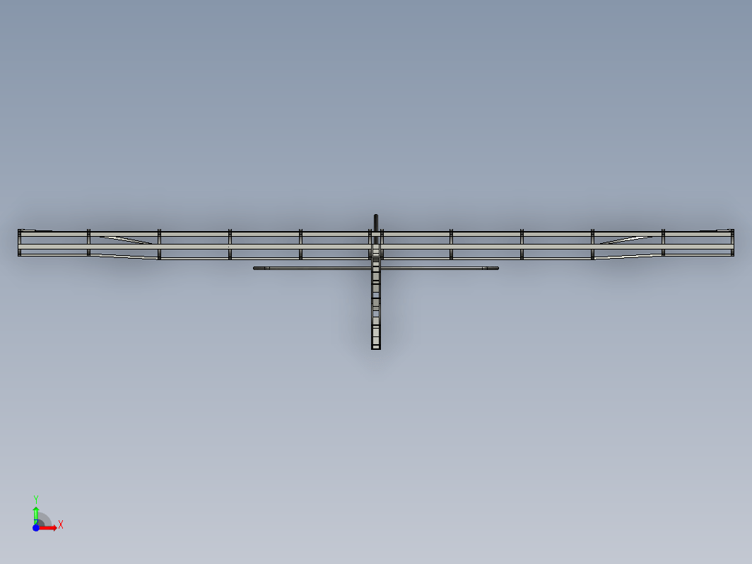 简易滑翔机结构 Glider Model