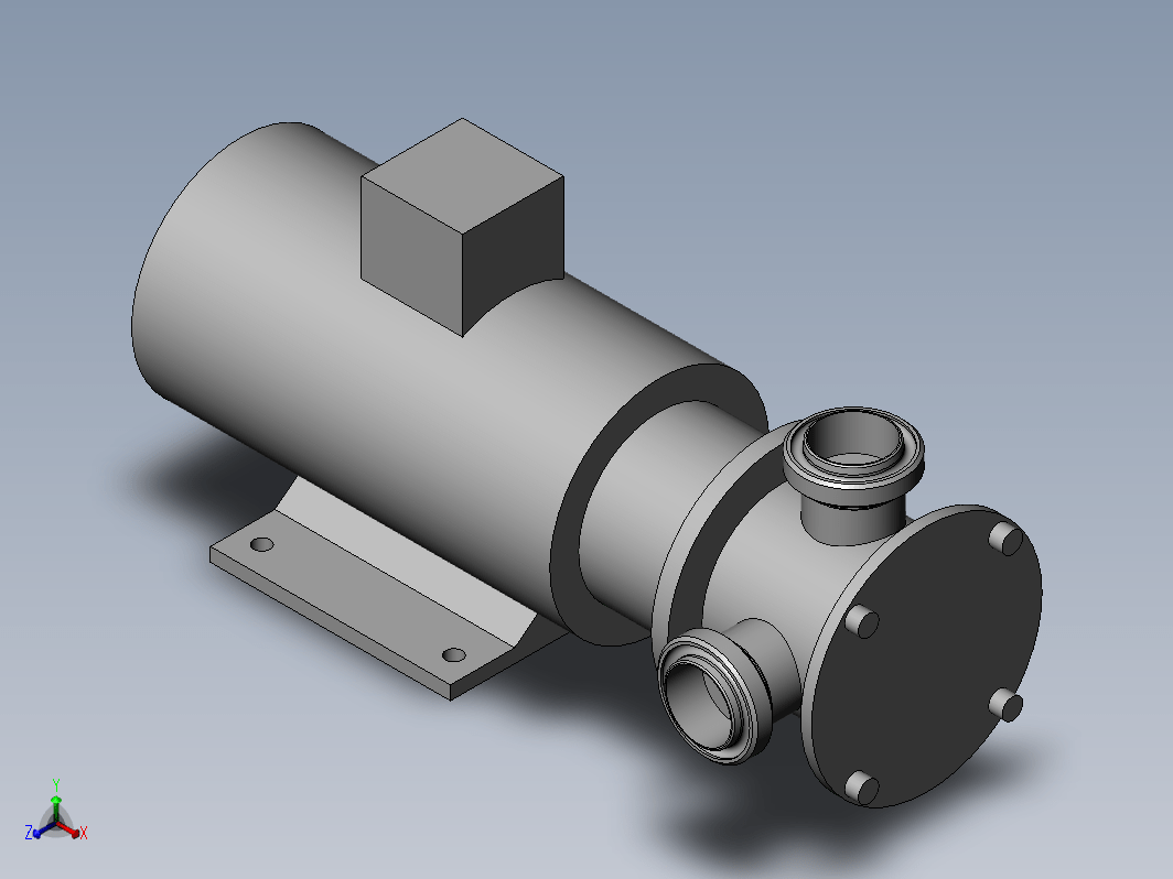 柔性叶轮泵20_50S monobloc RJT系列
