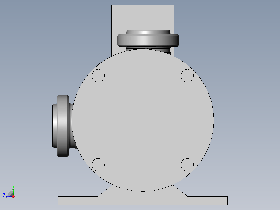 柔性叶轮泵20_50S monobloc RJT系列