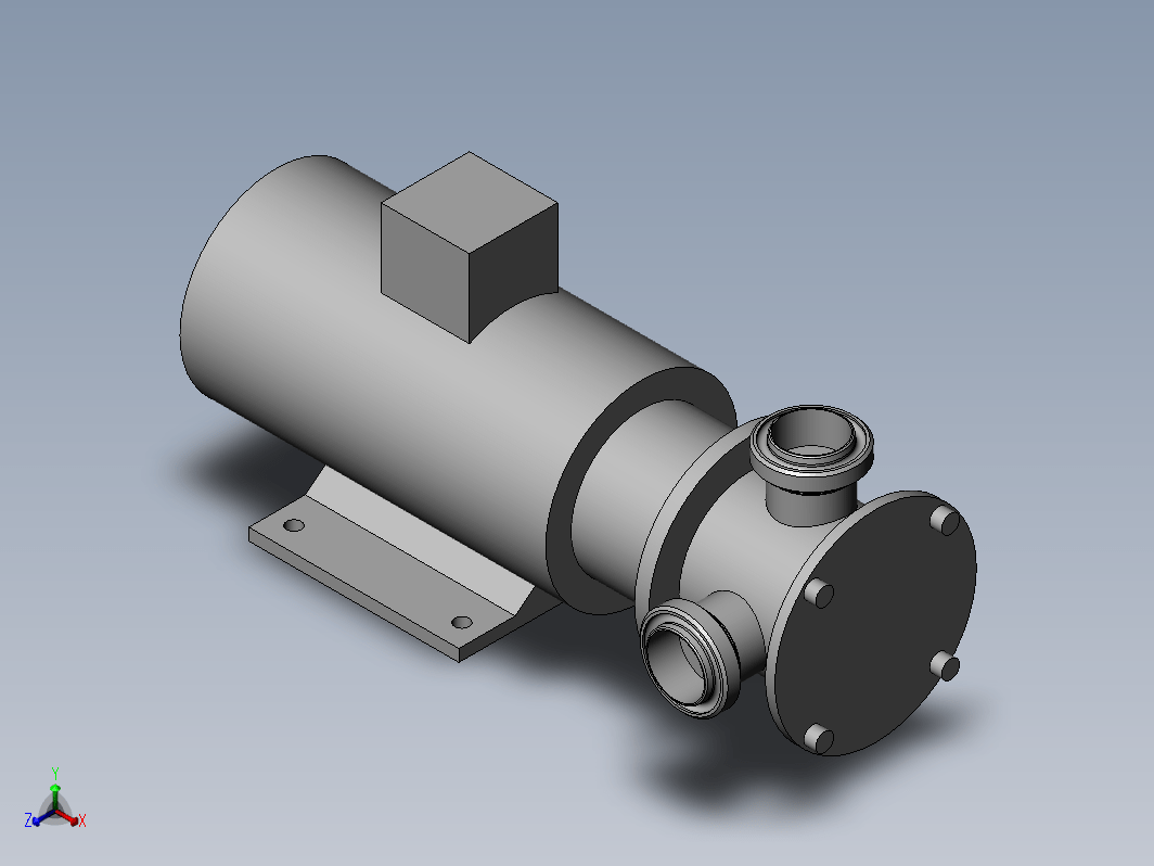 柔性叶轮泵20_50S monobloc RJT系列