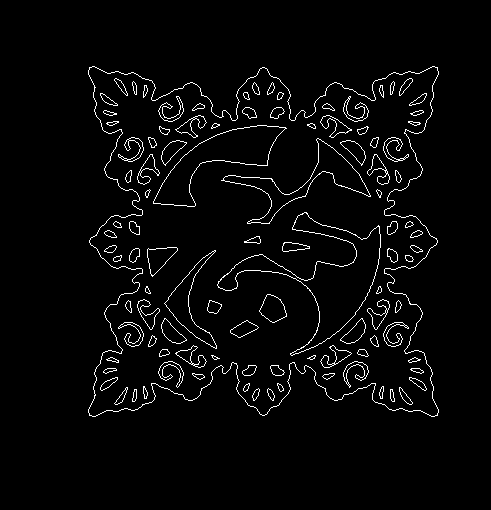 福字CAD及三维模型缩略图