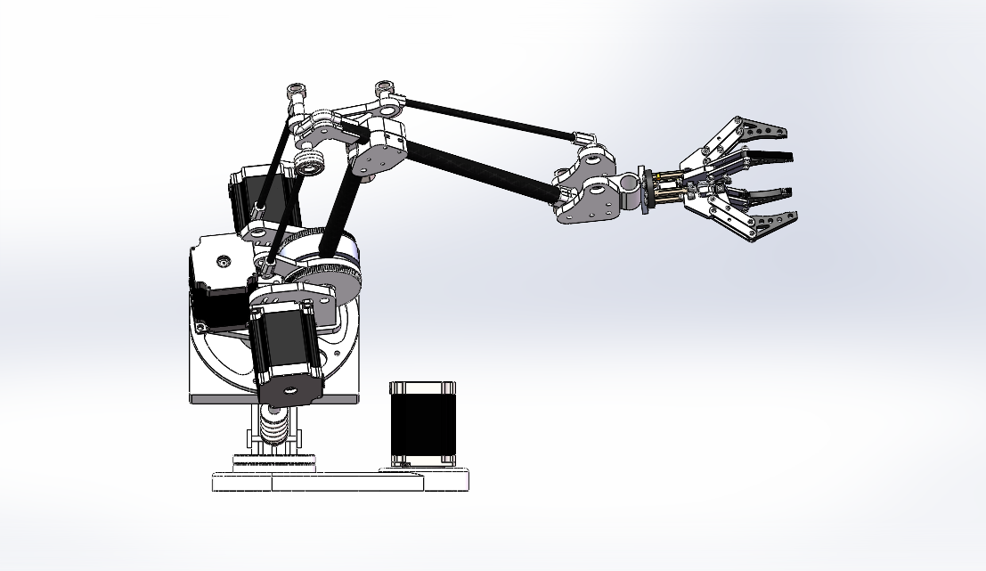 机械臂机械爪 2x4 DOF Bi-arm