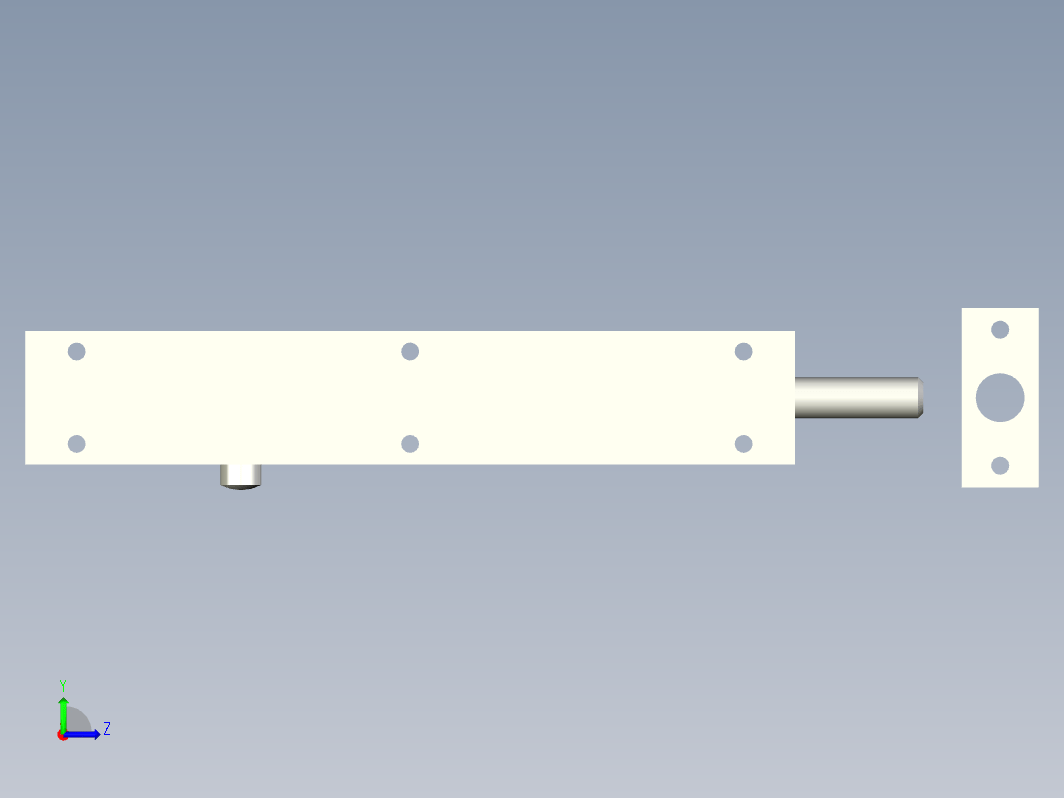 LQAC外装型方插销[LQAC150]