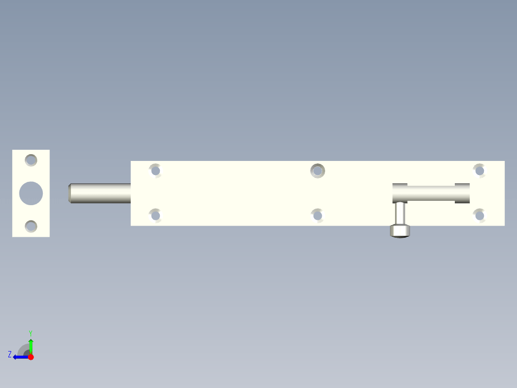 LQAC外装型方插销[LQAC150]