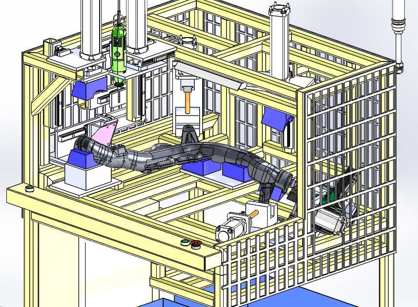 mesin inlet air cleaner进气管夹具