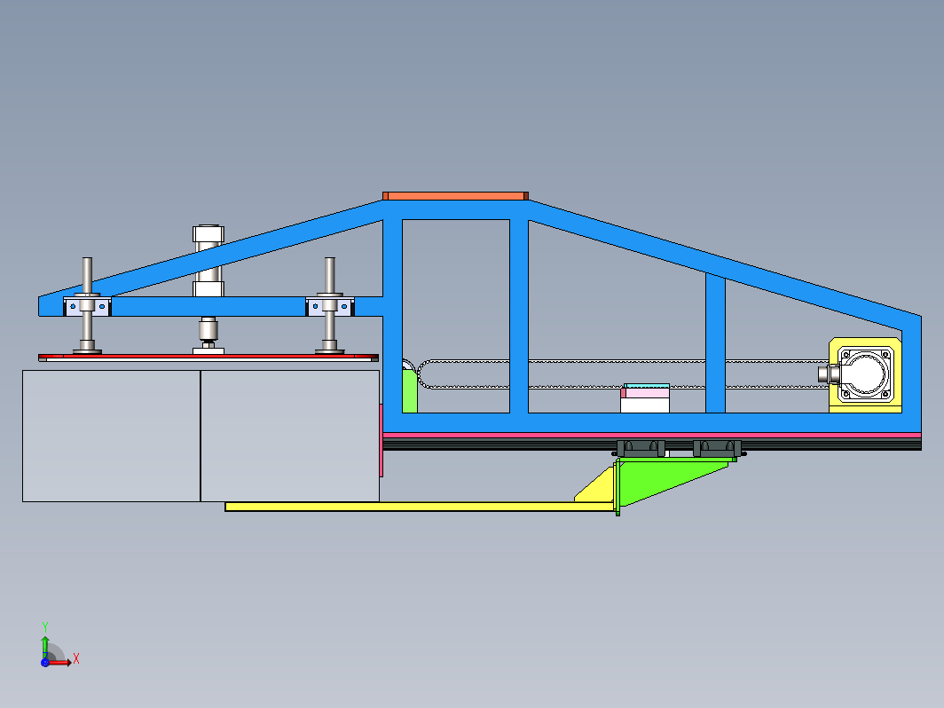 机器人半层码垛夹具