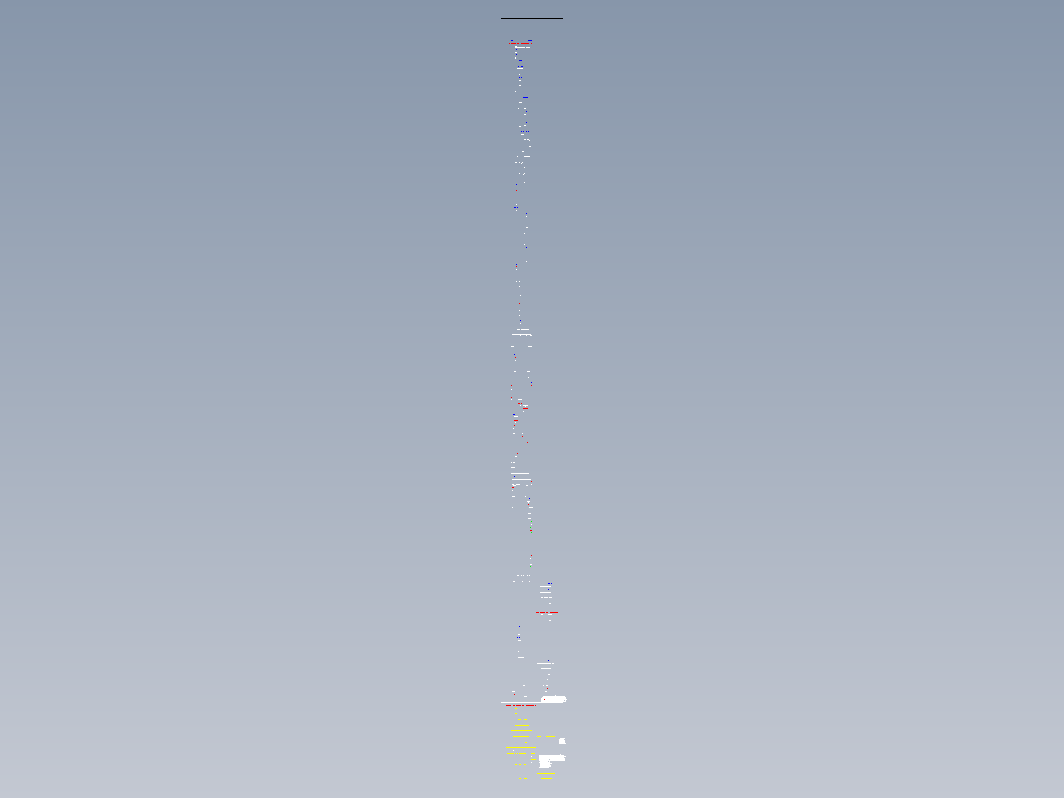 中心距为118 151的二级圆柱齿轮减速机装配图