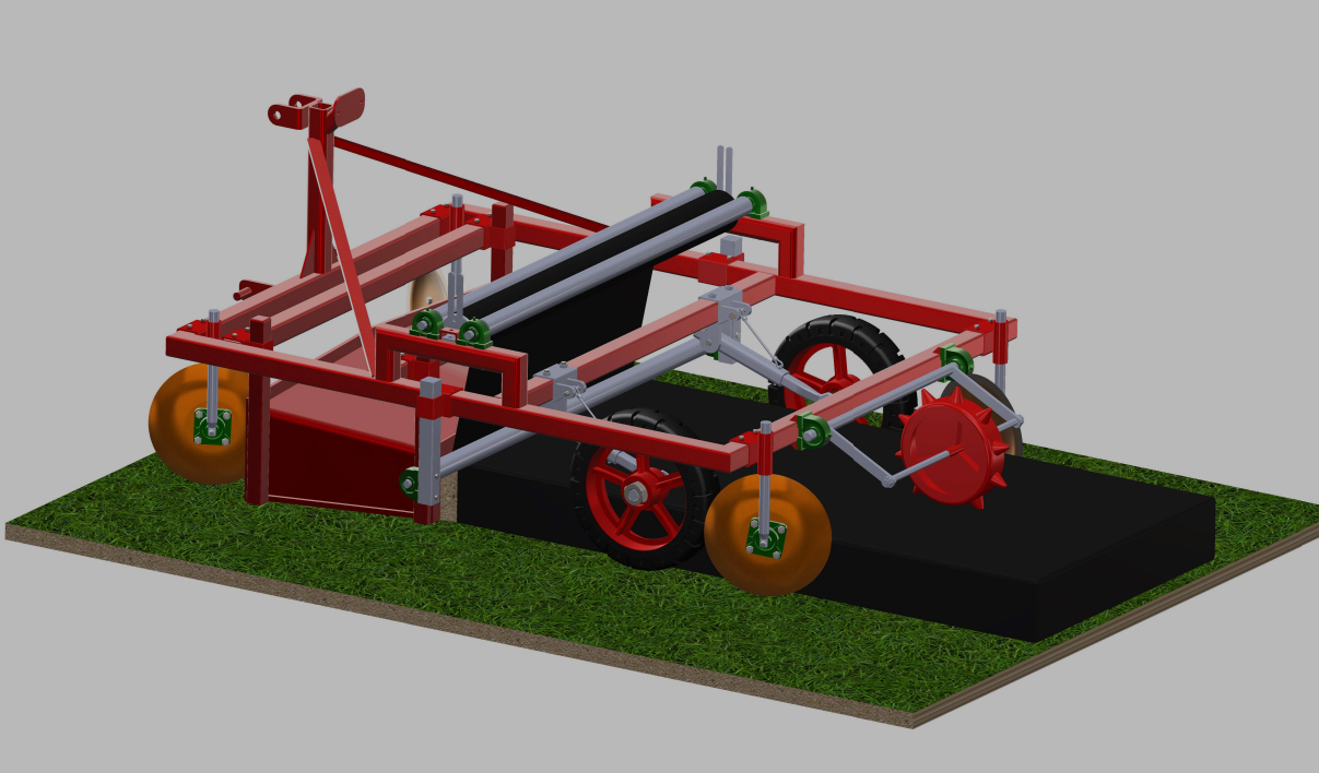 农业机械设备-翻土旋耕机