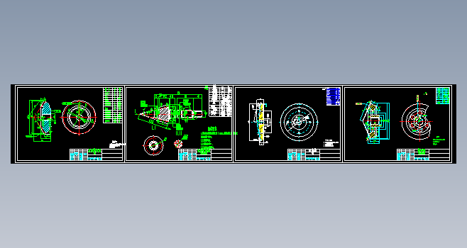 F0019-锥齿轮CAD零件图