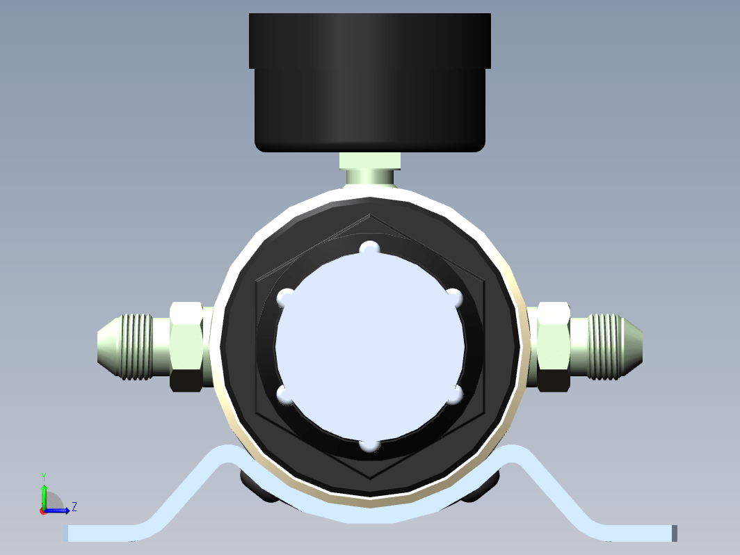 柴油机过滤器空气减压器