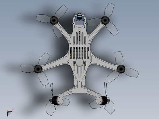 Micro Vtail hexacopter六翼飞行器缩略图