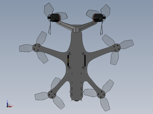 Micro Vtail hexacopter六翼飞行器缩略图