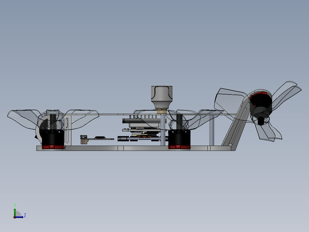 Micro Vtail hexacopter六翼飞行器