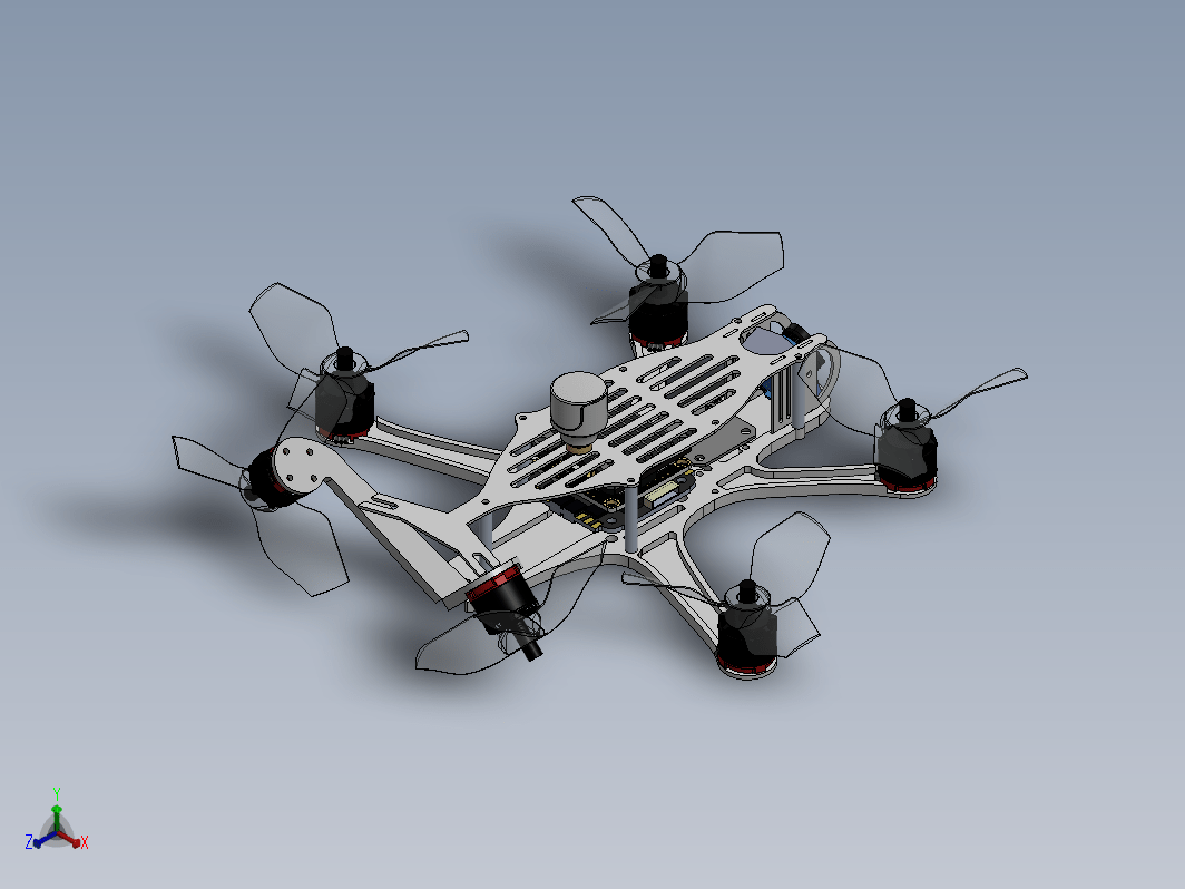 Micro Vtail hexacopter六翼飞行器