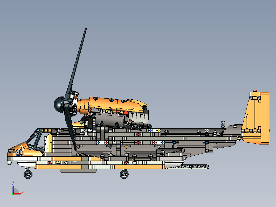 LEGO 42113鱼鹰直升机拼装模型