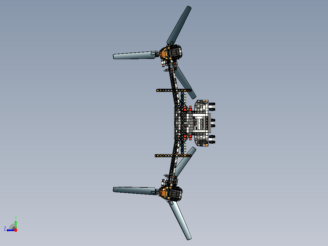 LEGO 42113鱼鹰直升机拼装模型