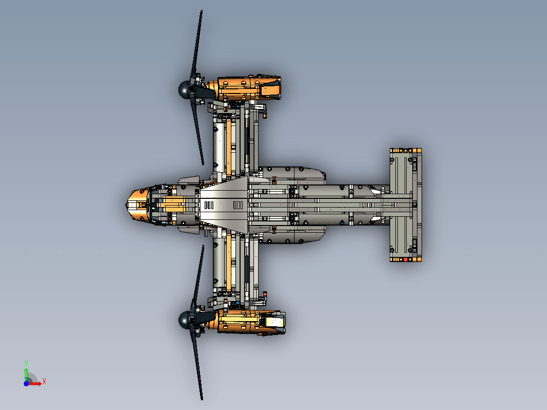 LEGO 42113鱼鹰直升机拼装模型